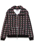 Ashley Williams I HEART ME BUTTERFLY hoodie - Black