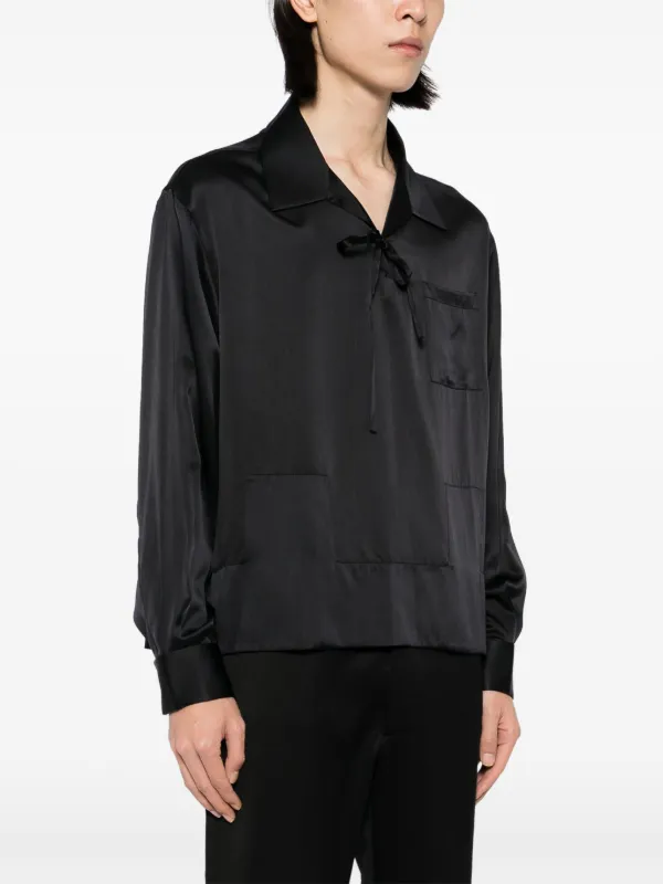 BODE Camicia Maze Nero FARFETCH IT