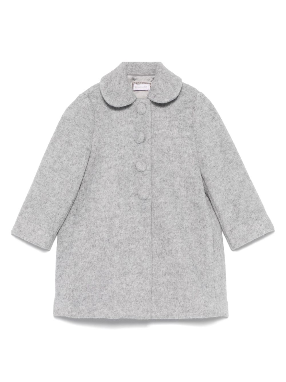 Monnalisa single-breasted coat - Grey