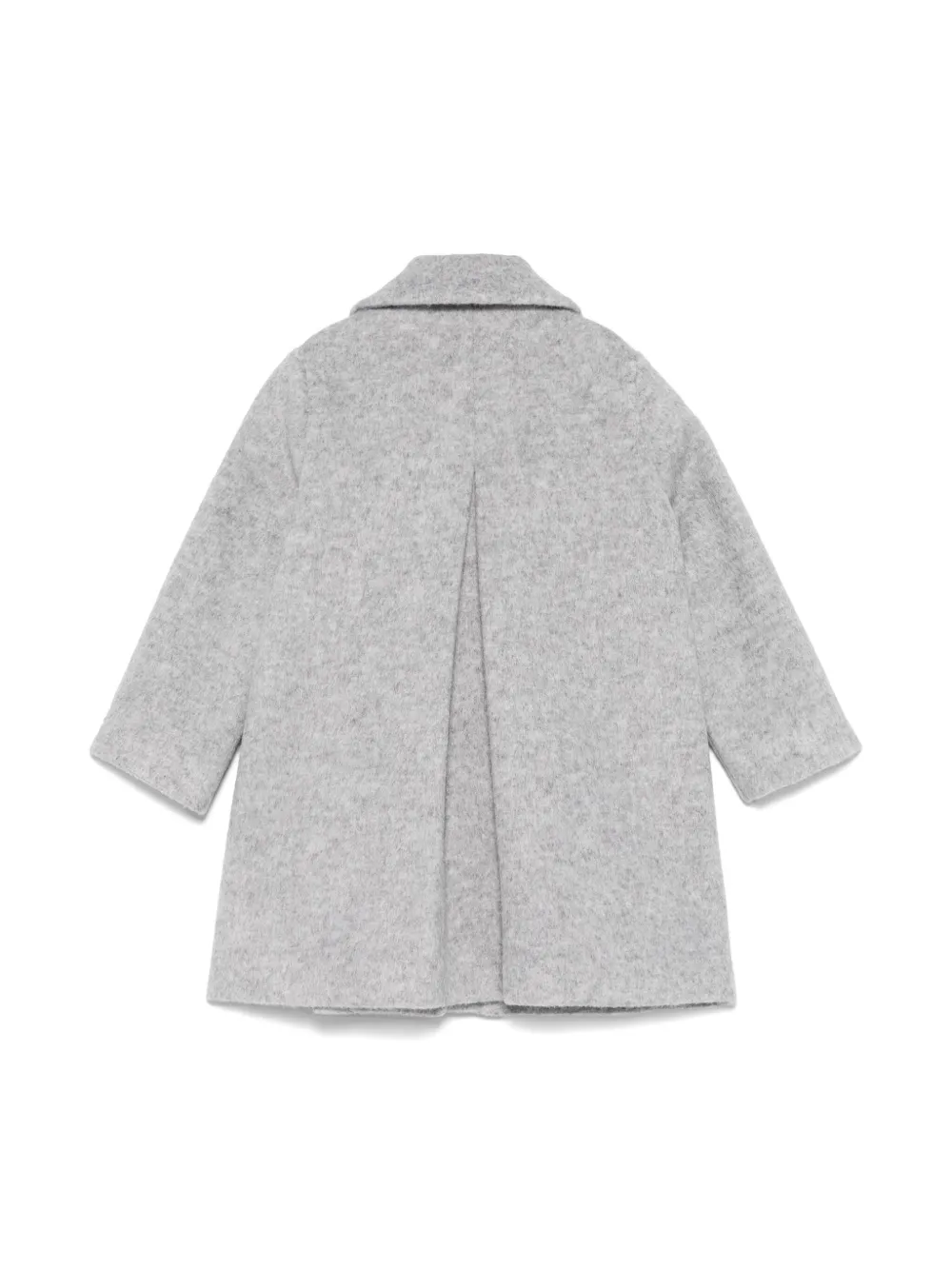 Monnalisa single-breasted coat - Grey