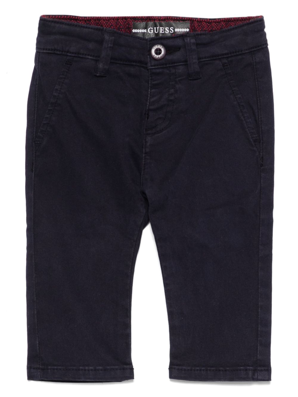 Guess kids Chino met imitatiezak Blauw