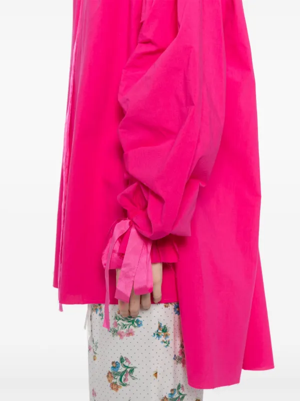 Midorikawa Raw Edge Blouse | Pink | FARFETCH ZA