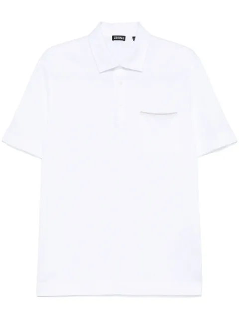 Zegna cotton polo shirt  