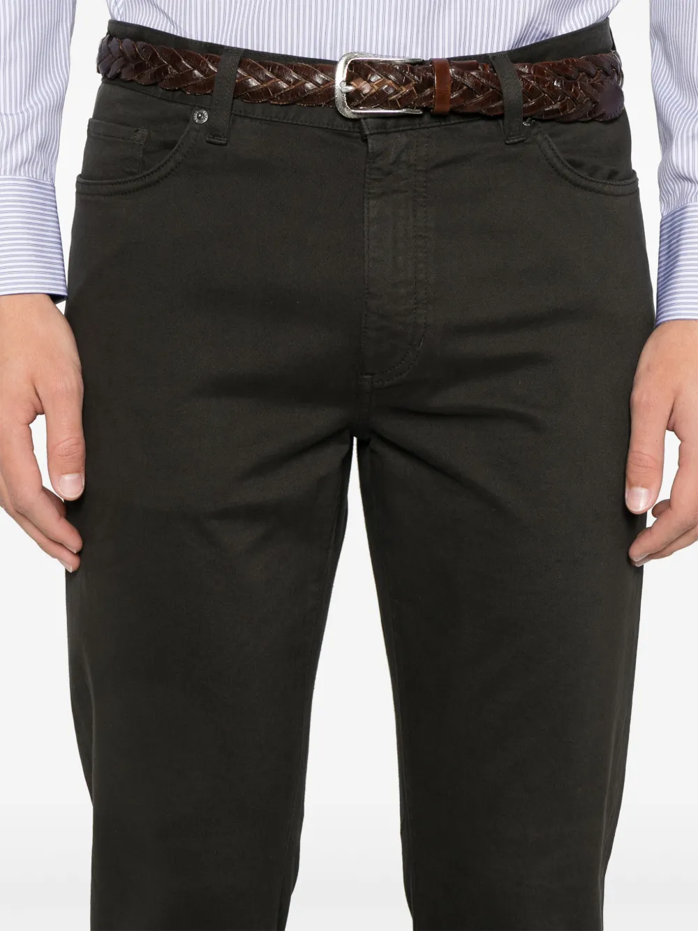 Zegna City chino Bruin