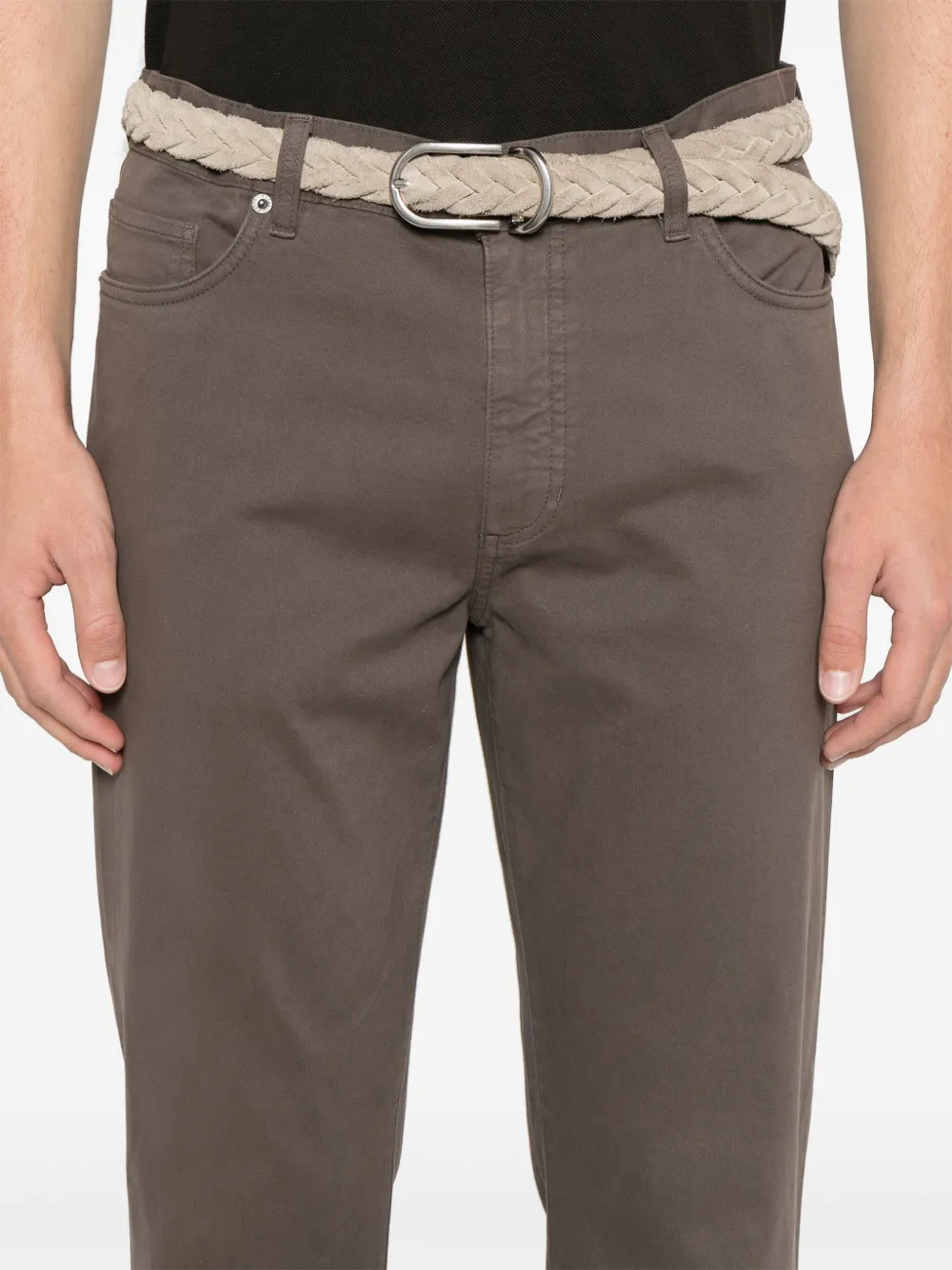 Zegna City chino Bruin