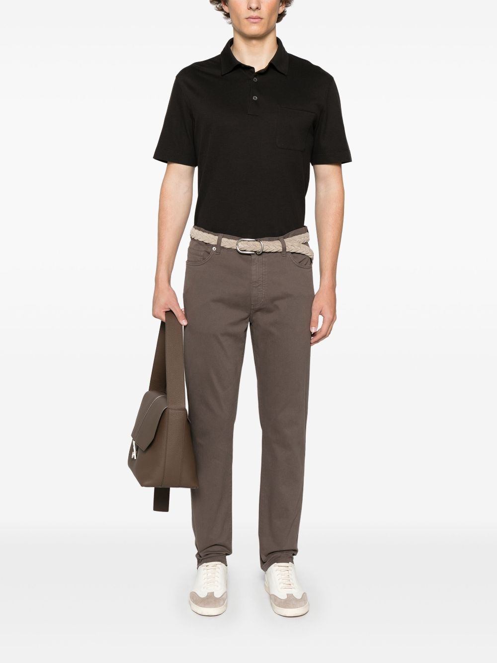 Zegna City chino - Bruin