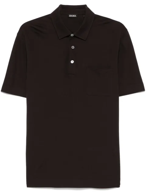 Zegna cotton polo shirt 
