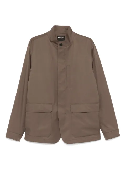 Zegna chamarra impermeable