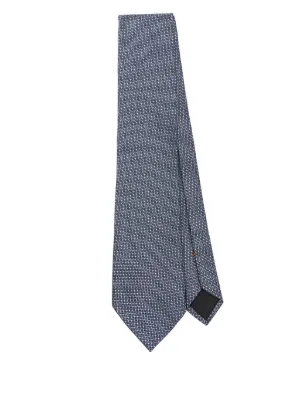 Zegna シルク ネクタイ | ブルー | FARFETCH JP