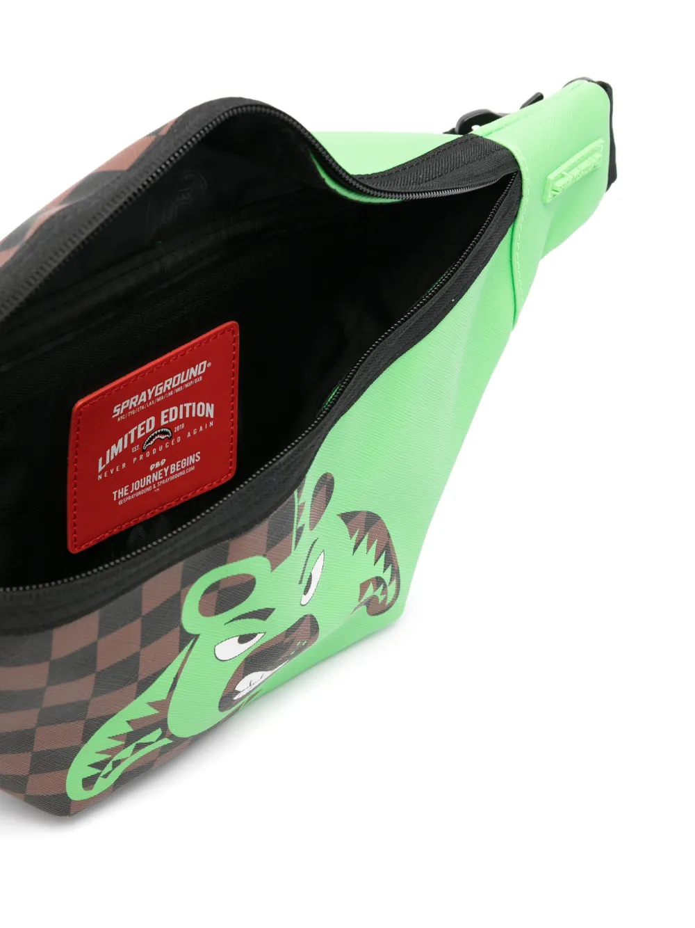 sprayground kid Money Bear heuptas Groen