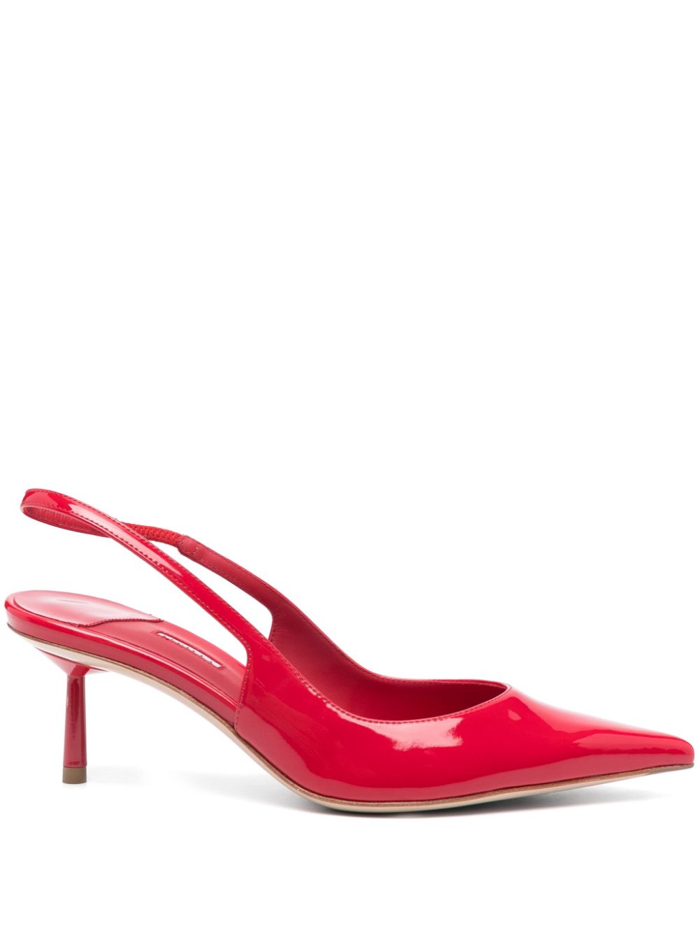 Le Silla 60 mm slingback pumps Rood