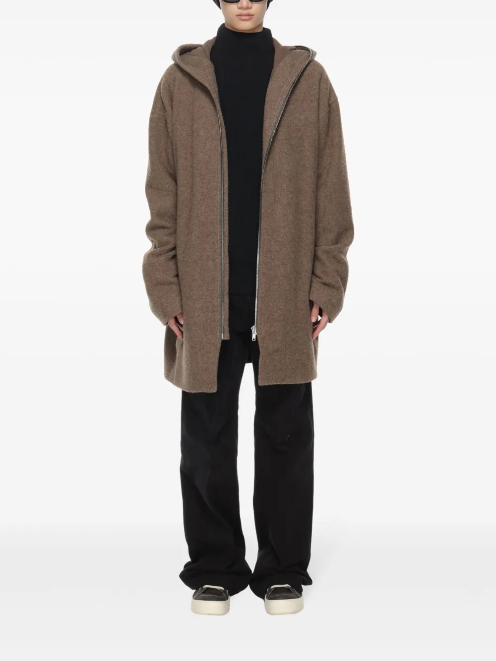 Rick Owens 羊毛外套 | 单排扣大衣 | Image 2