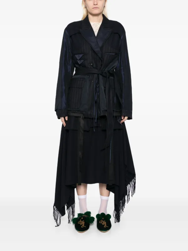 Midorikawa Panelled Jacket | Blue | FARFETCH