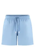 Fedeli logo-patch swim shorts - Blue