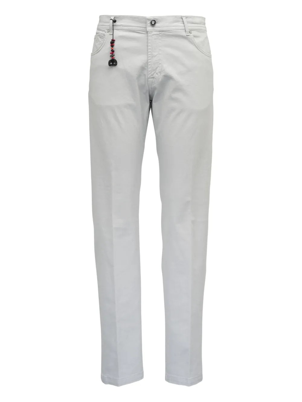 Marco Pescarolo button-fly trousers | White | Image 1