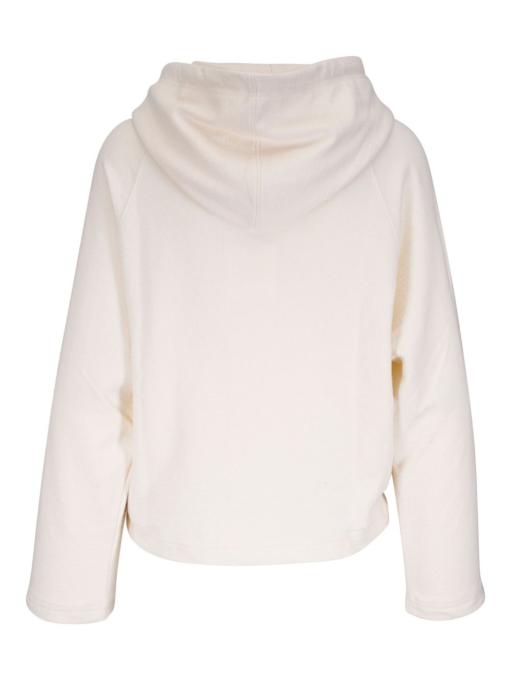 TWP pouch-pocket hoodie - Wit