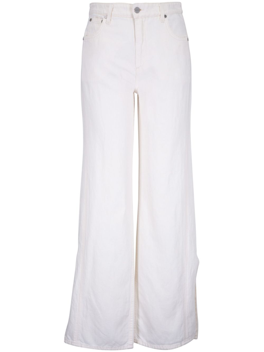 TWP wide-leg jeans - White