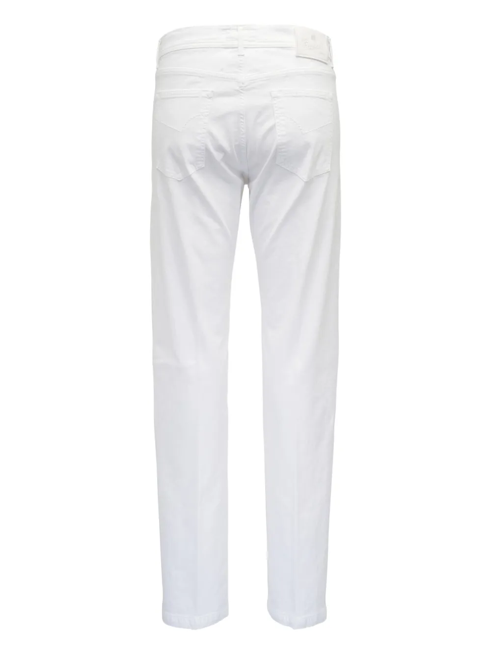 Marco Pescarolo button-fly trousers - Wit