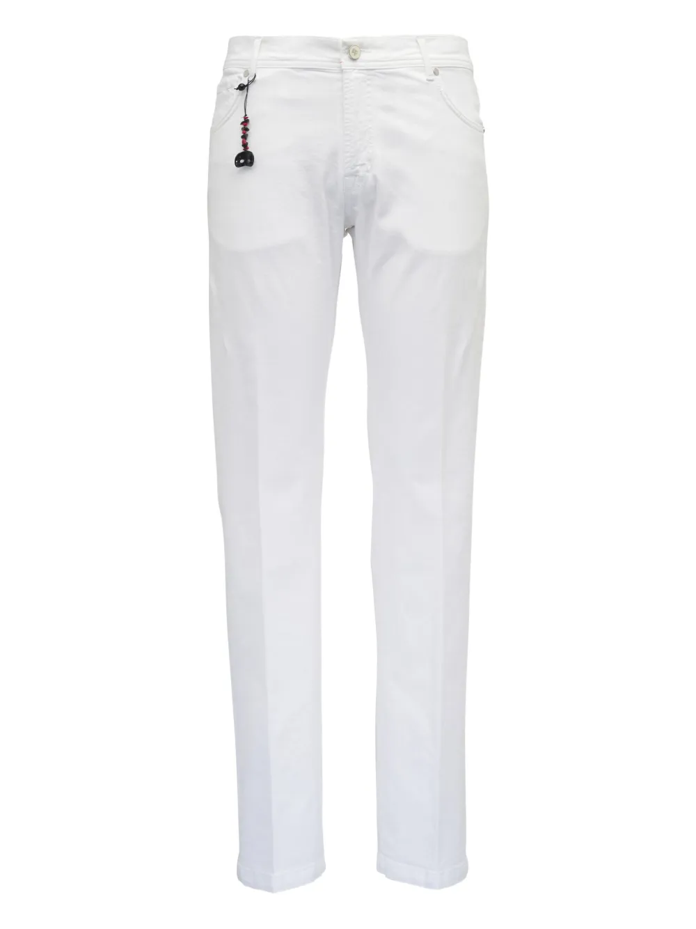 Marco Pescarolo button-fly trousers - Bianco