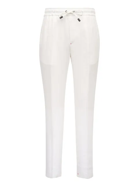 Isaia pantalones con cordones en la pretina