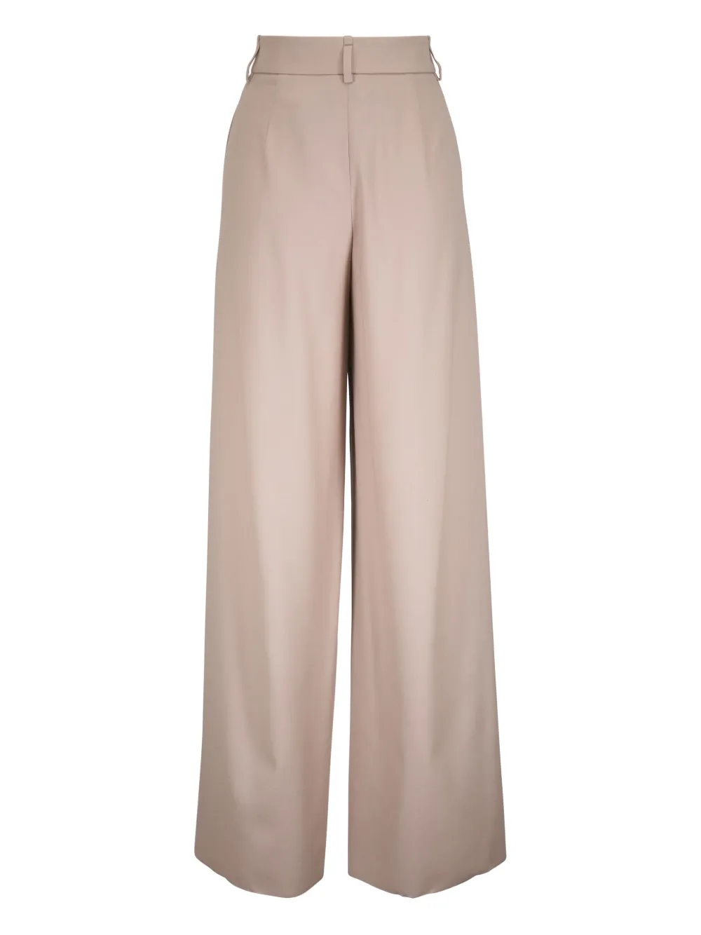 Giorgio Armani Broek met wijde pijpen - Beige