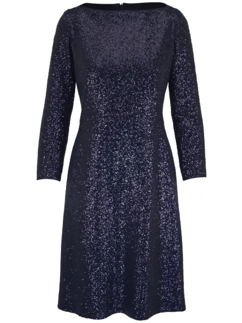 Akris vestido midi bordado con lentejuelas