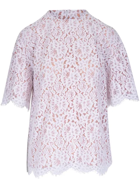 Michael Kors floral-lace top