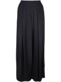 Giorgio Armani silk maxi skirt - Black