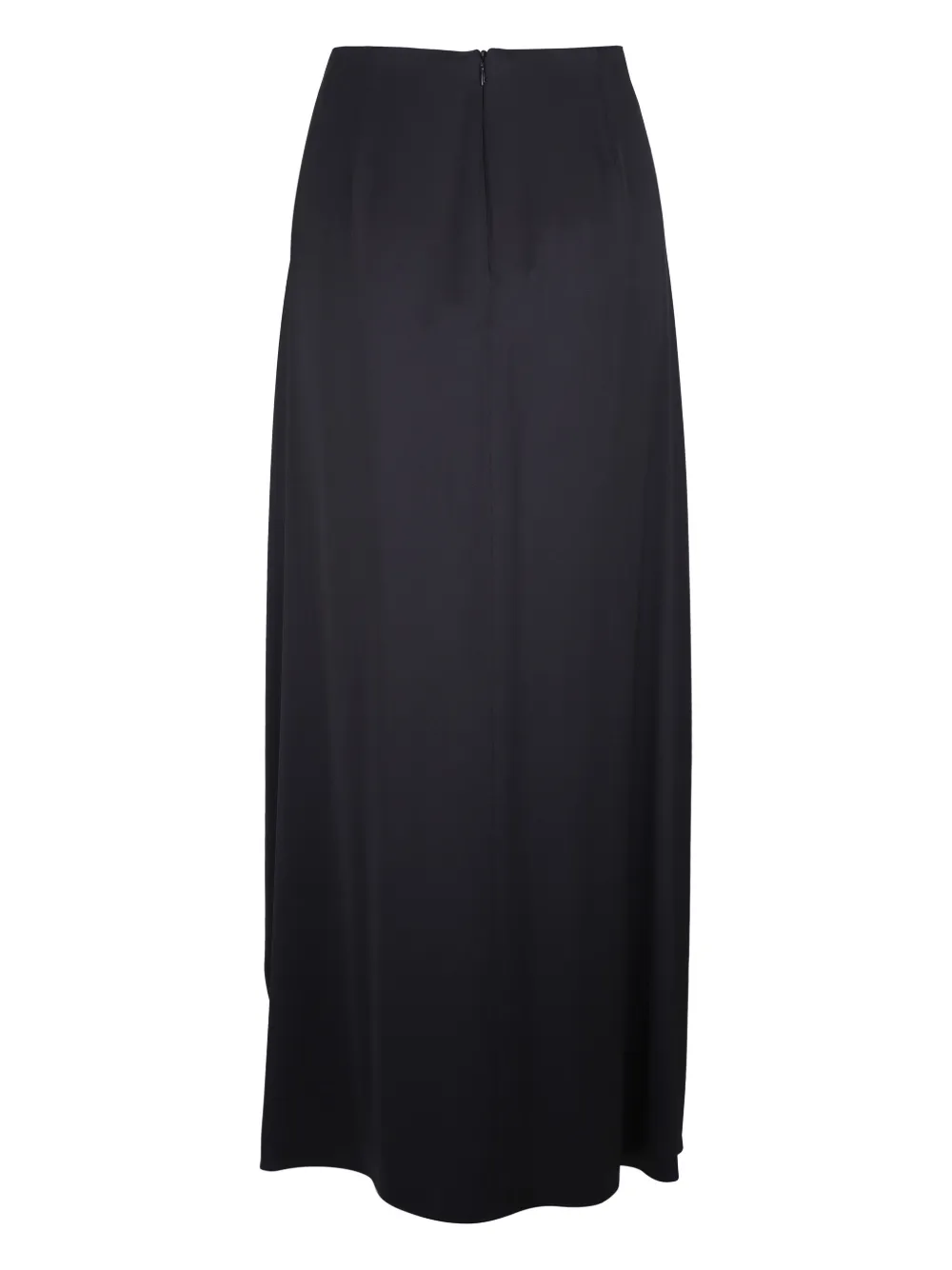 Giorgio Armani Zijden maxi-rok - Zwart