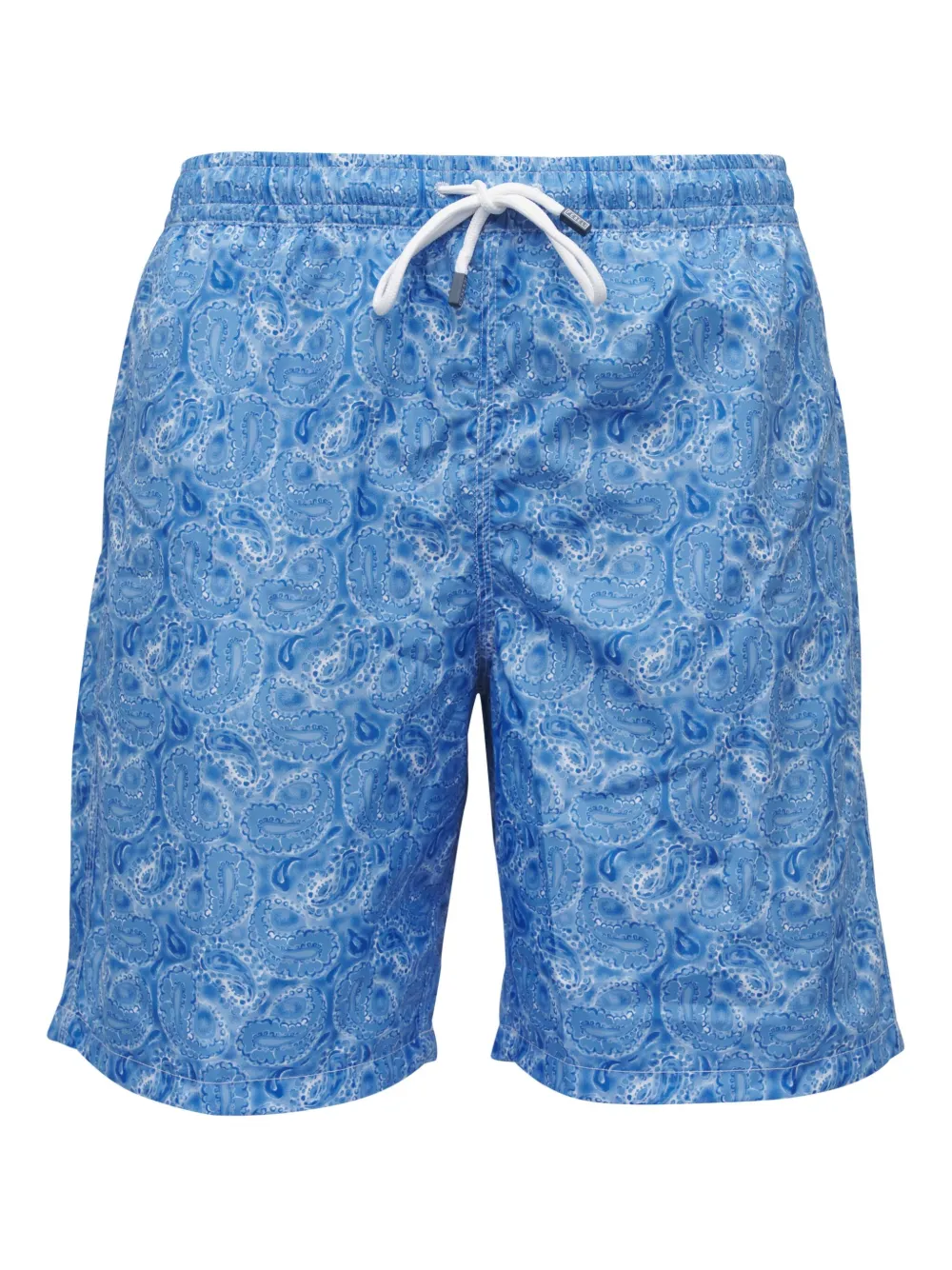 Fedeli Zwembroek met paisley-print Blauw