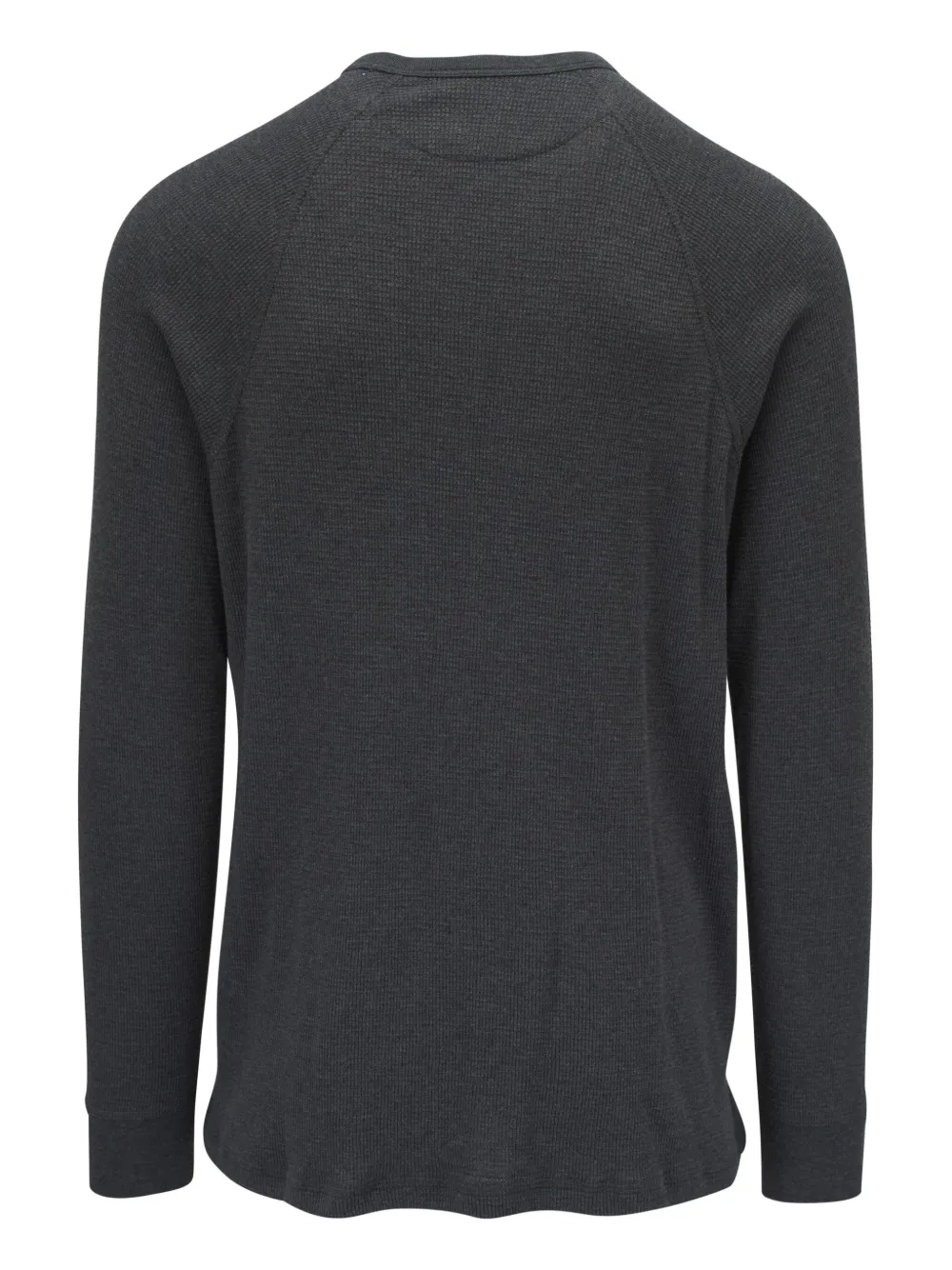 FAHERTY Waffle Crew T-shirt - Grijs