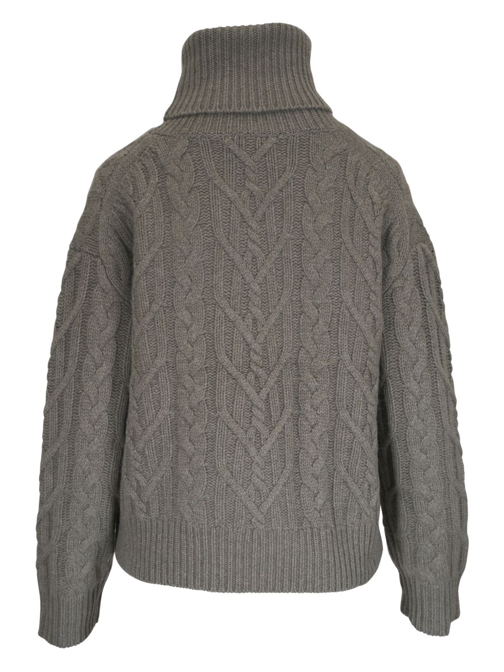 Nili Lotan cable-knit cashmere sweater - Groen