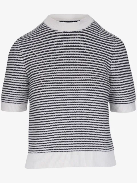 Akris Punto striped knitted top