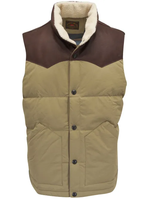 FAHERTY gilet Range - Marron - FAHERTY - Modalova