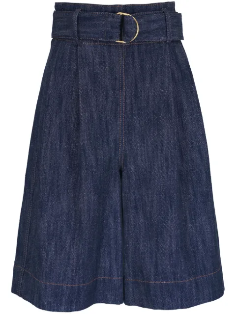 Akris Punto shorts de mezclilla con tiro alto