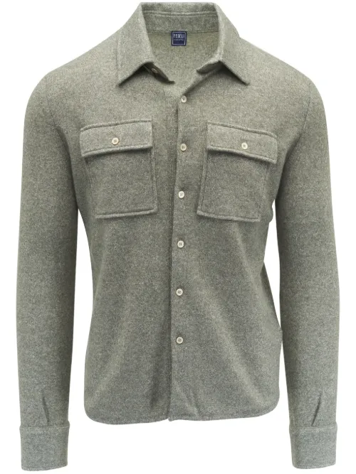Chemise en maille fine - Fedeli - Modalova