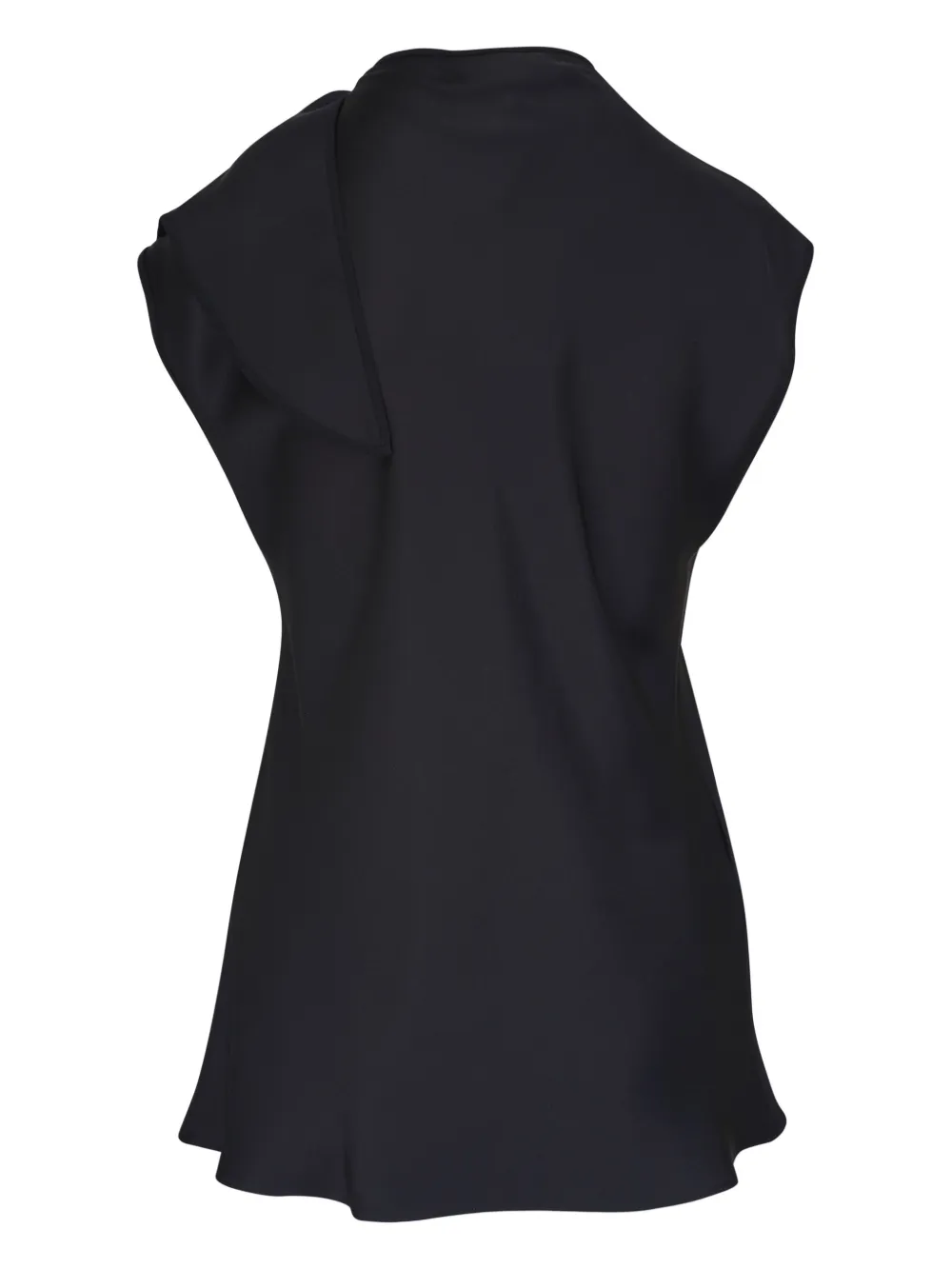 Giorgio Armani Zijden blouse - Zwart