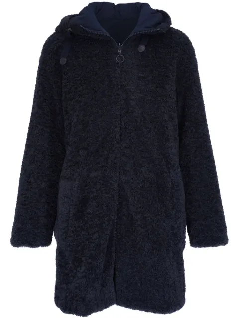 Akris Punto hooded faux-fur coat