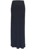 Brunello Cucinelli twill maxi skirt - Blue