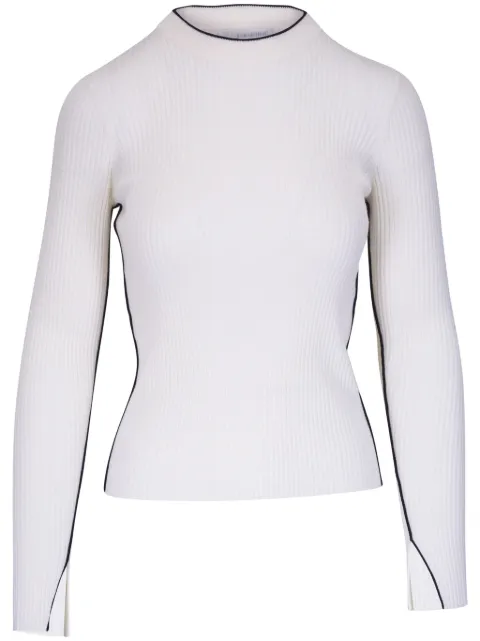 Akris Punto contrast-trim sweater