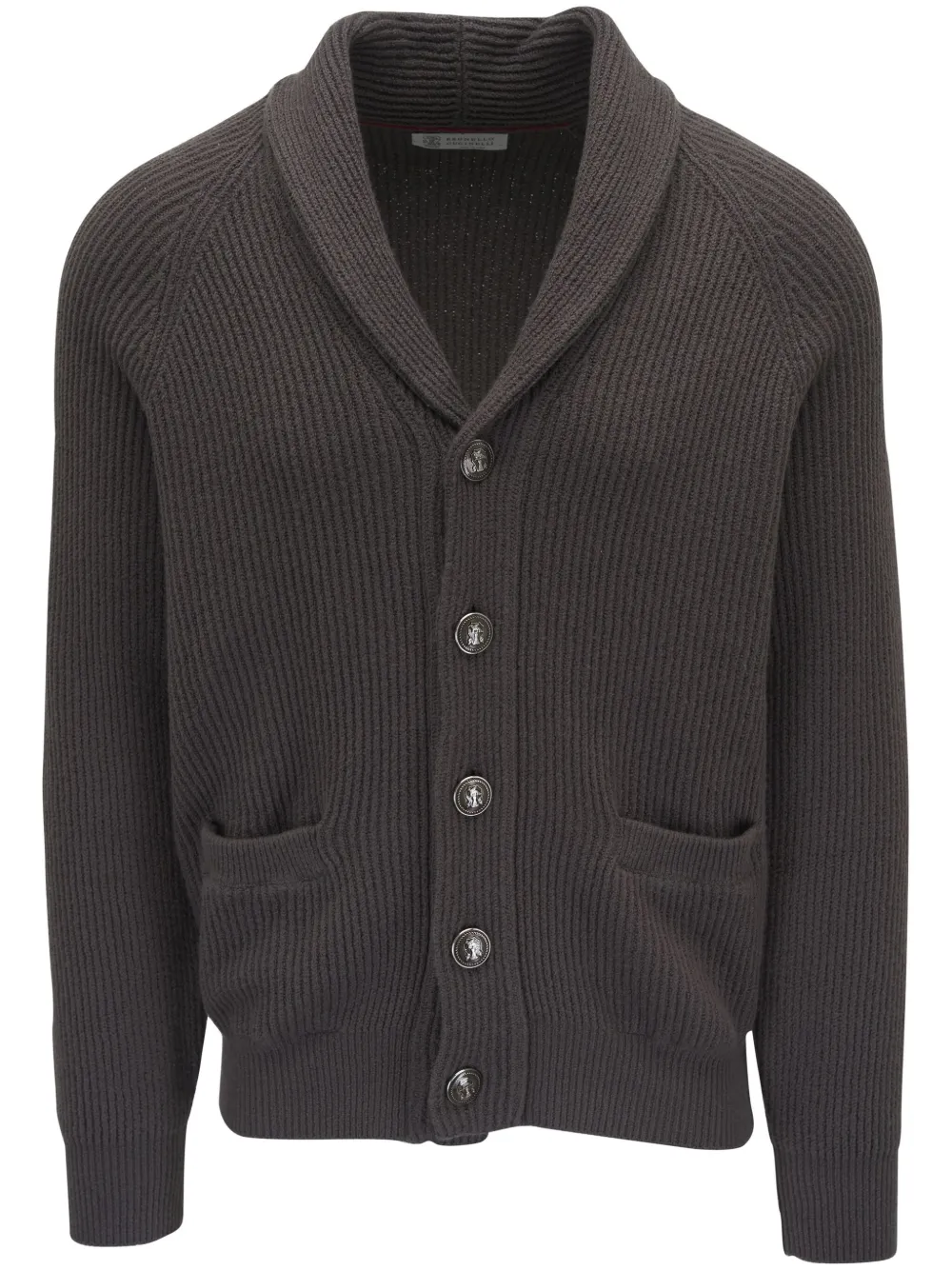 Brunello Cucinelli cotton cardigan | Brown | Image 1