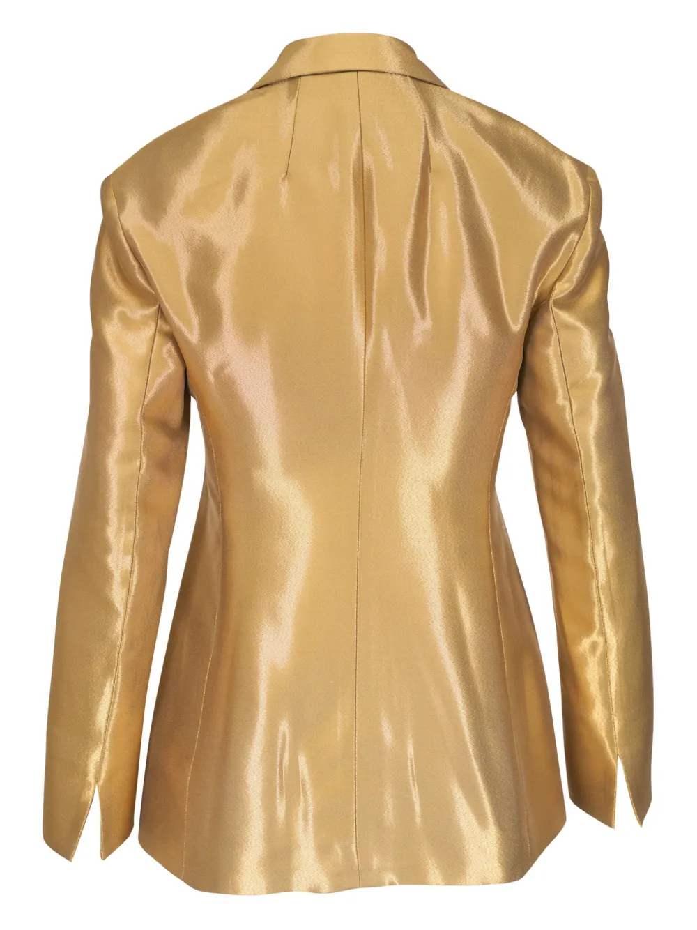 Akris Lamé blazer - Goud