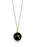 Pyrrha 14K yellow gold Hummingbird Talisman pendant necklace