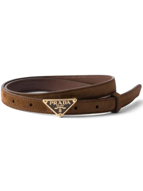 Prada Gürtel aus Wildleder