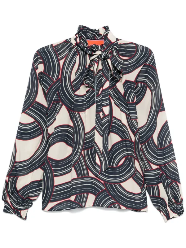 La DoubleJ Cerere Blouse in Neutrals