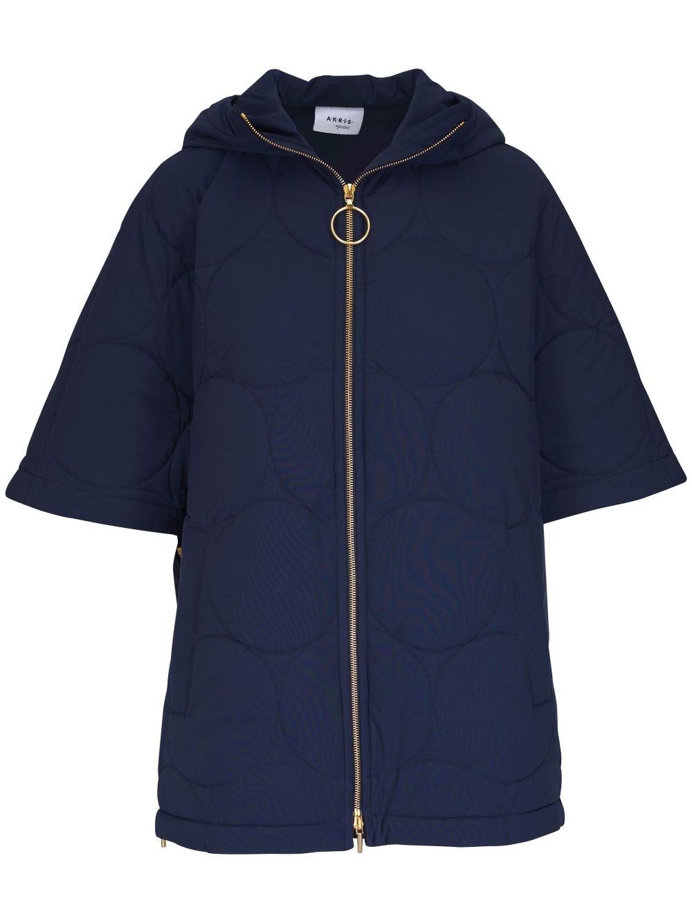 Akris Punto quilted puffer coat - Blue