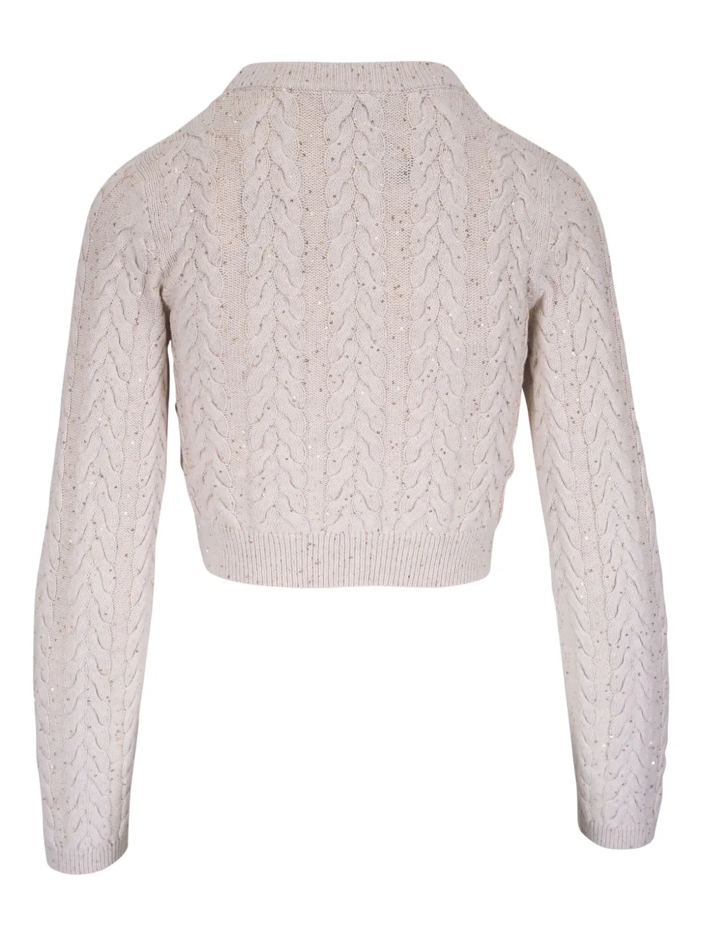 Brunello Cucinelli cable-knit sweater - Beige