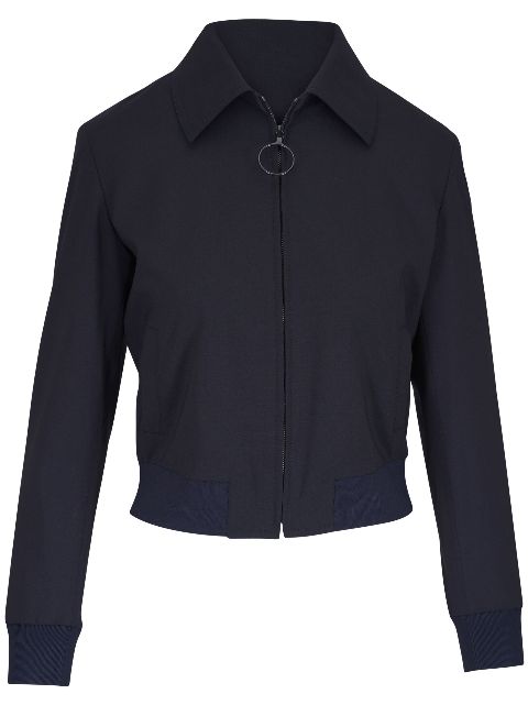 Akris Punto cropped bomber jacket