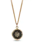 Pyrrha 14K yellow gold Direction Talisman pendant necklace