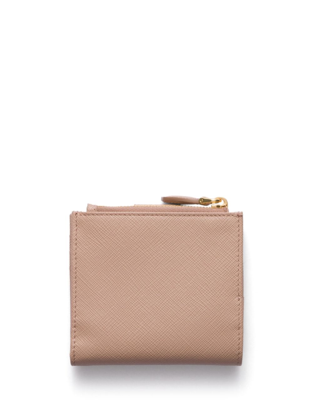 Prada small Saffiano wallet - Beige